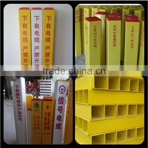 Gas Pipeline Manufacturers Special Quality Warning Plastic Pile thumbnail-1