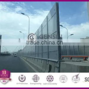 Sound Barrier 10 Years Guarantee of Yellowing 12mm Polycarbonate Solid Sheet thumbnail-1
