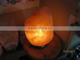 Beautiful Himalayan Rock Crystal Salt Lamp thumbnail-1