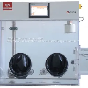Acrylic Glove Box With Gas Purification System and PLC Control Lab2000 thumbnail-1