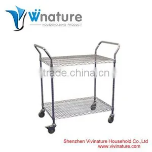VN-SR0005 Wire Shelving Mobile Utility Cart thumbnail-1
