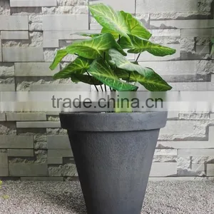 Light Foam Cement Urn Flower Planter Container thumbnail-2