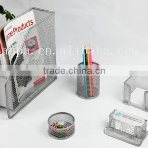 Cheap Metal Mesh 5 PCS Office Stationery Gift Set thumbnail-1