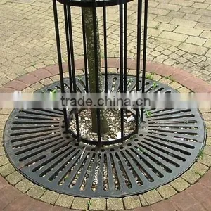 FO-9T06 Hot-selling Cast Iron Tree Perforated Strainer Tree Pool Cover thumbnail-2