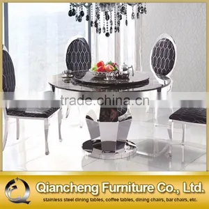Foshan Round Dining Table Marble India for Wholesale thumbnail-1