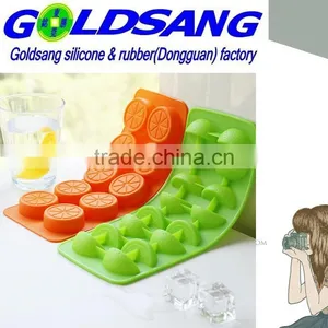 2015 FDA Hot Selling Fruit Shaped Silicone Ice Cube Tray thumbnail-6