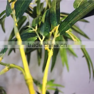 Curtain Home Garden Decorative Edging 3ft to 17ft Height Outdoor Simulation Green Bamboo Poles EZZZ06 1001 thumbnail-3
