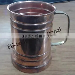 Copper Mugs,Moscow Mule Copper Mugs,Beer Mugs,Drinking Copper Mugs,Mule Mugs,Copper Mugs for Beer,Solid Copper Mugs thumbnail-1