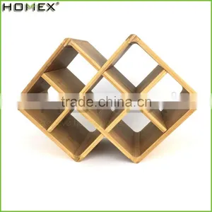 Wholesale Discounter Bamboo Wine Bottle Holder Homex-BSCI thumbnail-3