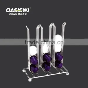 Metal Coffee Pod Holder,Chrome Plate Coffee Holder thumbnail-1