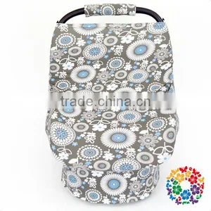 Wholesale Stretchy Baby Car Seat Cover Multi-use Nursing Cover Shipping Cart Cover thumbnail-4