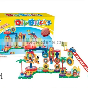 Funny Building Block Toy Plastic Interlocking Toy for Kids thumbnail-1