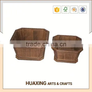 High Quality Wooden Flower Pot Stands With Competitive Price thumbnail-2