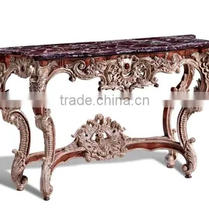Luxury Console Table With Frame Mirror for Living Room Decor thumbnail-5