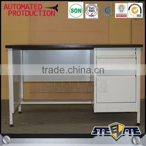 Wood Metal Mixed Material Modern Cheap Computer Desk Tables thumbnail-1