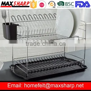 2 Tier Dish Rack With Hanging thumbnail-1