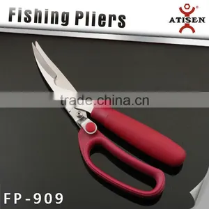 Hot Sale Stainless Steel Fishing Shears With Soft Grip Rubber Handle thumbnail-4