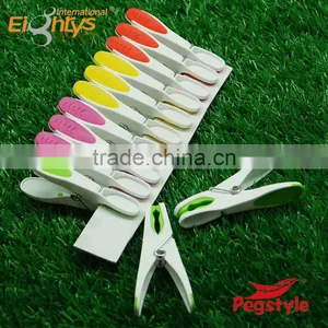 8.3cm TPR Plastic Clip Plastic Cloths Pin Laundry Pegs thumbnail-1