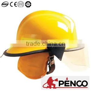 Firefight Safety Fireman 3m Reflective Breathable Security Construction Working Safe Cap Helmet thumbnail-1