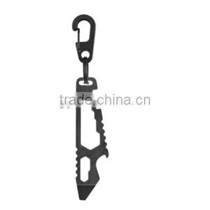 2016 China Cheap Creative Tool Kits With Hex Keys Bicycle Spoker Tool Bottle Opener Nail Puller Key Ring thumbnail-1