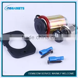 Portable Car Charger ,h0tmd 12v Male Car Cigarette Lighter Plug on off Switch for Sale thumbnail-1