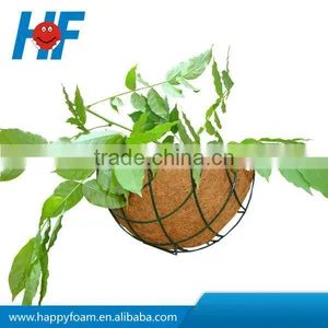 Window Coconut Fiber Hanging Flower Basket thumbnail-1
