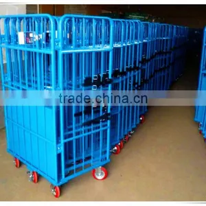 RC-03 Powder Coated Folding Storage Roll Cages thumbnail-2