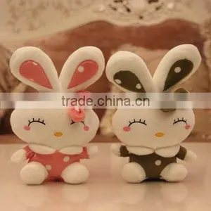 New Lovely Rabbit Doll 18cm Plush Cartoon Soft Toy With EN71 thumbnail-1