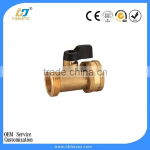 Backyard Garden Brass Single Garden Hose Shut-Off Valve thumbnail-1