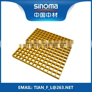 FRP GRP Fiberglass Composite Gratings Trench Cover for Car Washing Center thumbnail-4