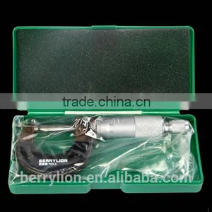 Berrylion High Quality Micrometer Stainless Steel Micrometer 0-25mm Micrometer thumbnail-4