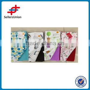 XC-64 Color Mix Rag With Flower Print Design thumbnail-1