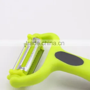 Stainless Steel 360 Degree Rotating Multifunctional Peeler With 3 Blades thumbnail-3