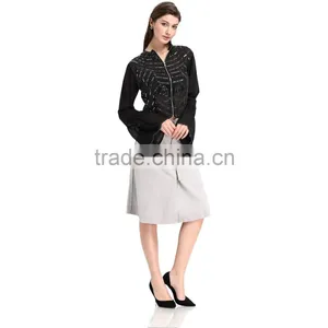 Domin Fashion Beading and Sequin Womens Crop Tops thumbnail-4