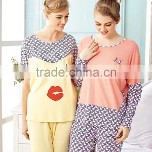 Fashion Cotton Women Pajamas/lady Pajama/Spring Maternity Pajama thumbnail-1
