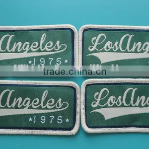 China Direct Factory New Fashion Garment Woven Patch Woven Badges thumbnail-6