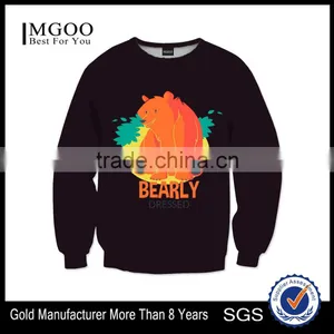 OEM/DOM Wholesale Mens Sweatshirt Without Hood French Terry Wholesale Sweatshirt Long Sleeve Latest Design Sweatshirt For Women thumbnail-3