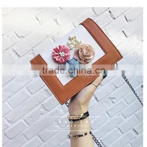 Zm50163b Wholesale Women Chain Bags Fashion Pure Color Lady Shoulder Bag thumbnail-2
