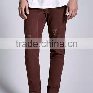 Distressed Detailing Casual Wholesale Sweatpants Sports thumbnail-1