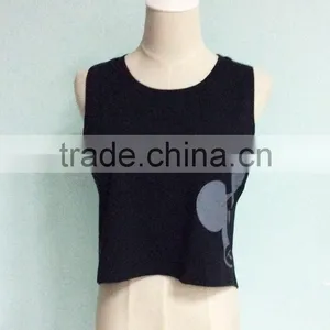 2017 Women T Shirt Cotton OEM Service Short Sleeve With Pattern O Neck Bulk T Shirt thumbnail-4