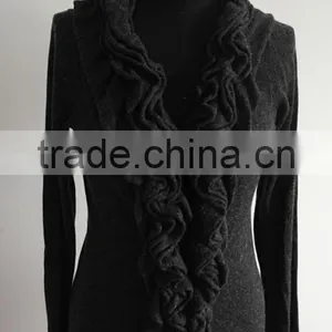 Fashion Ladies Lacy/lace Knitted Cardigan Sweater thumbnail-1