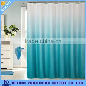 Wholesale Gradient Color Printing Shower Curtain thumbnail-2