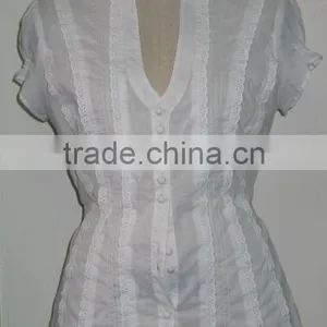 Lace Trim Shirt thumbnail-1