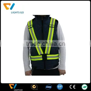 2016 High Light Reflective Running Safety Vest / Reflective Winter Safety Bike Vest Jacket thumbnail-4