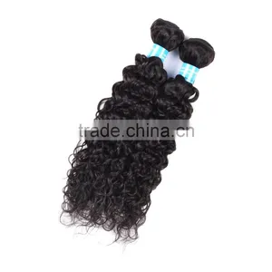 Natural And Beautiful Cheap Remy Water Wave Virgin Brazilian and Peruvian Hair Weave thumbnail-4