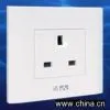 British Standard Electrical Socket With Switch and Indicator thumbnail-1