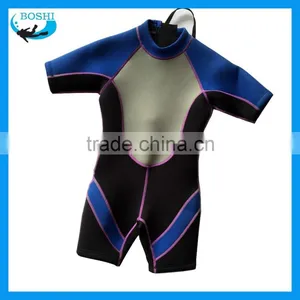 Shorty Neoprene Smooth Skin Wetsuit for Kids thumbnail-5