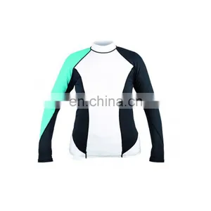 Custom Printed Women Compression Shirt Rash Guard thumbnail-5
