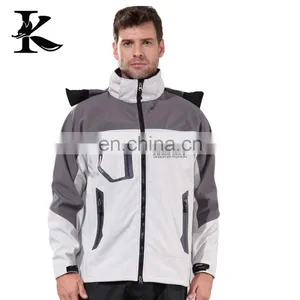 Custom Printed Waterproof Jacket Embroidered Hiking Windproof Softshell Jacket thumbnail-2