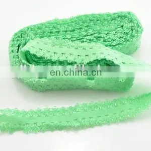 6/8" Elastic Spandex Band Floral Lace thumbnail-2
